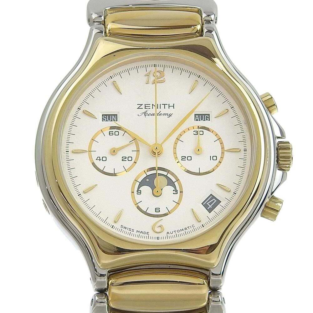 Zenith ZENITH Academy Elprimero Moon Phase Triple Calendar Automatic Winding ...